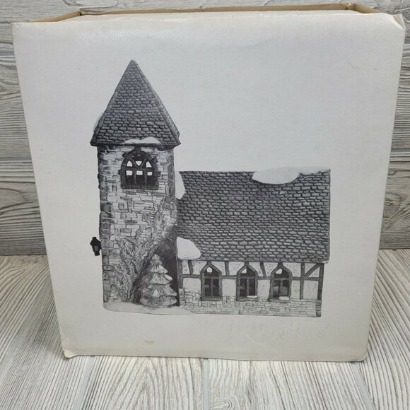 Heather‎ Lane Collection Ruthens Village Church Building Christmas Village Decor - Picture 2 of 9